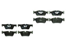 Kit De Balatas Bajos Metales Delanteras Y Traseras