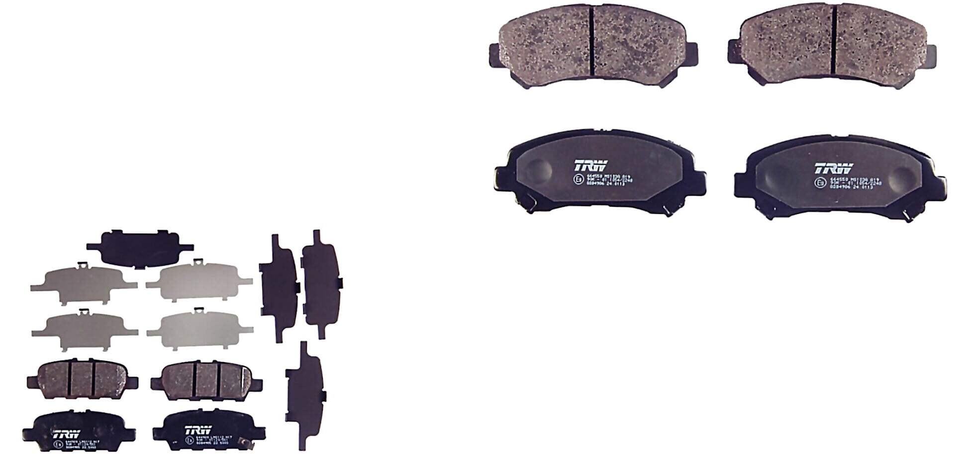 Kit De Balatas Bajos Metales Delanteras Y Traseras