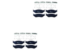 Kit De Balatas Semimetalicas Delanteras Y Traseras