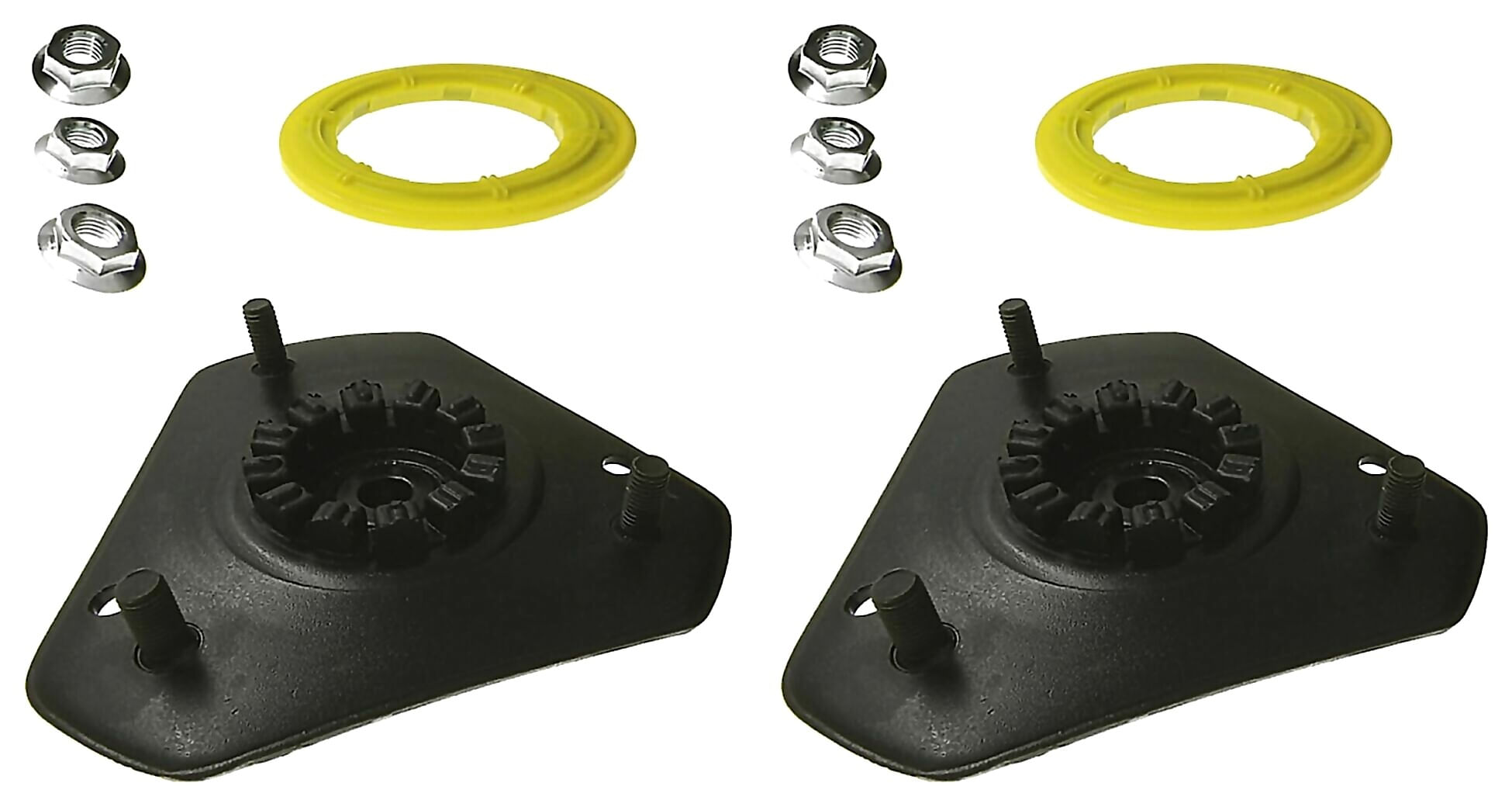 Par De Bases Para Amortiguador Con Balero Delanteras Superiores