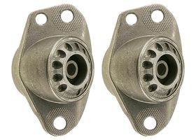 Par De Bases Para Amortiguador Con Balero Traseras Superiores