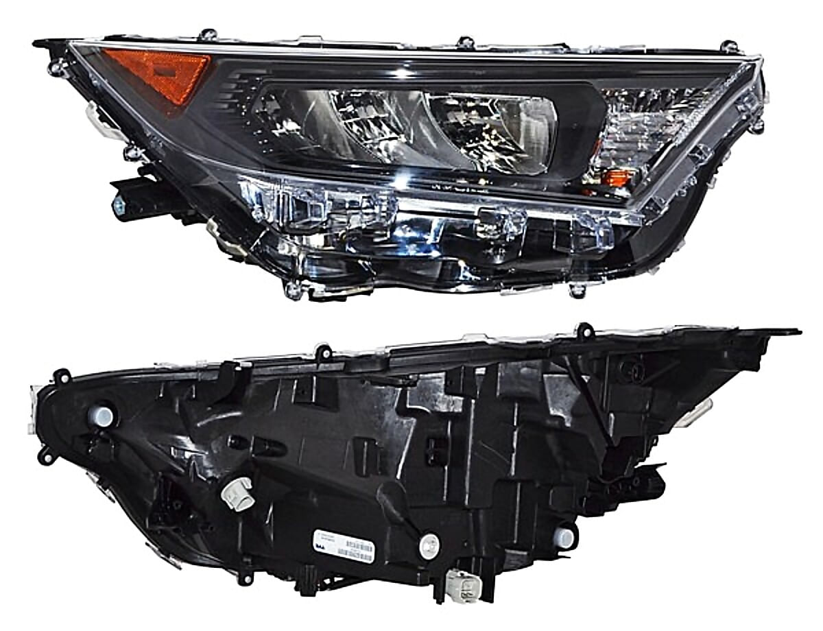Faro Filo Negro Con Leds Lado Pasajero