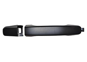 Manija Puerta Exterior Delantera Liso Negro Sin Hoyo Para Llave Lado Pasajero