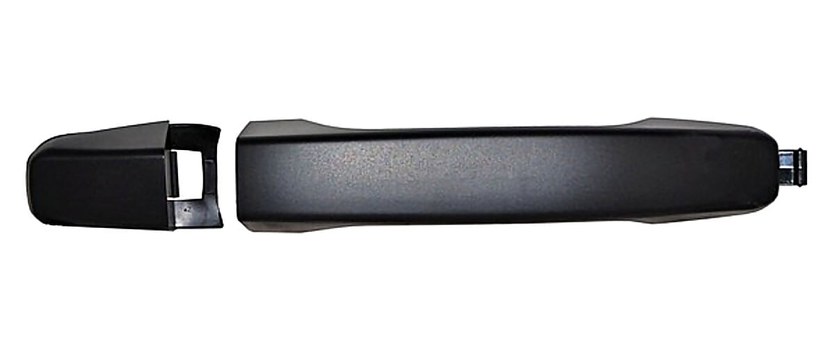 Manija Puerta Exterior Delantera Liso Negro Sin Hoyo Para Llave Lado Pasajero