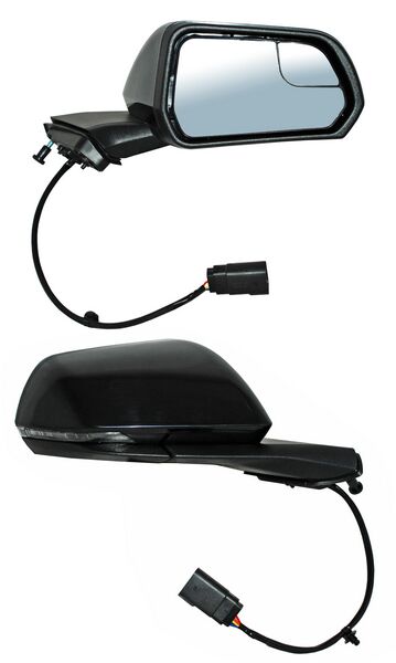 Espejo Para Pintar Con Direccional Eléctrico Con Punto Ciego Lado Pasajero