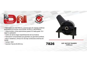 Soporte Motor Trasero