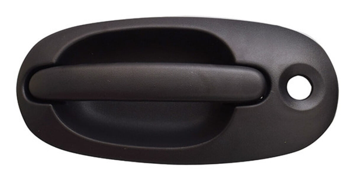 Manija Puerta Exterior Delantera Negro Con Hoyo Para Llave Lado Conductor