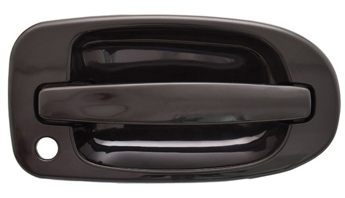 Manija Puerta Exterior Delantera Negro Con Hoyo Para Llave Lado Conductor