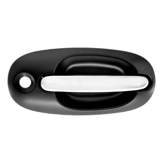 hushan-manija-puerta-exterior-delantera-negro-cromado-con-hoyo-para-llave-lado-pasajero-dodge-caravan-1996-2000-caravan-0
