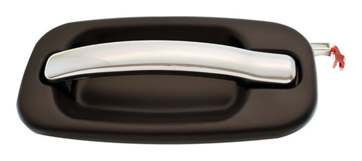 Manija Puerta Exterior Trasera Negro/Cromado Lado Conductor