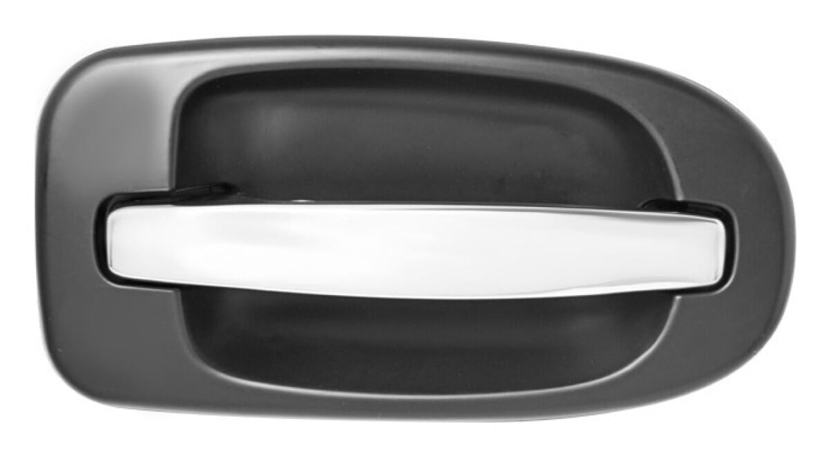 Manija Puerta Exterior Delantera Cromado/Negro Sin Hoyo Para Llave Lado Conductor