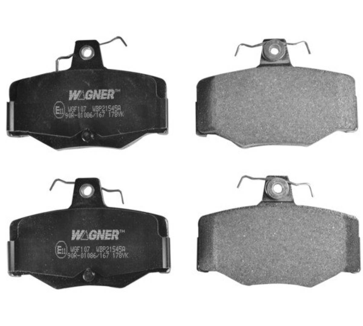 Balatas Semimetalicas Traseras