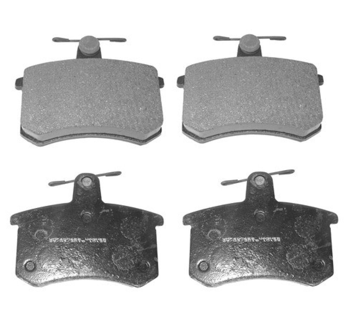 Balatas Semimetalicas Traseras