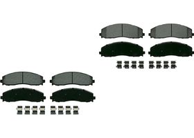 Kit De Balatas Semimetalicas Delanteras Y Traseras