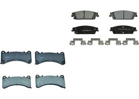 Kit De Balatas Semimetalicas Delanteras Y Traseras