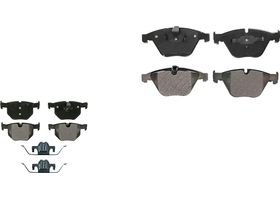 Kit De Balatas Semimetalicas Delanteras Y Traseras