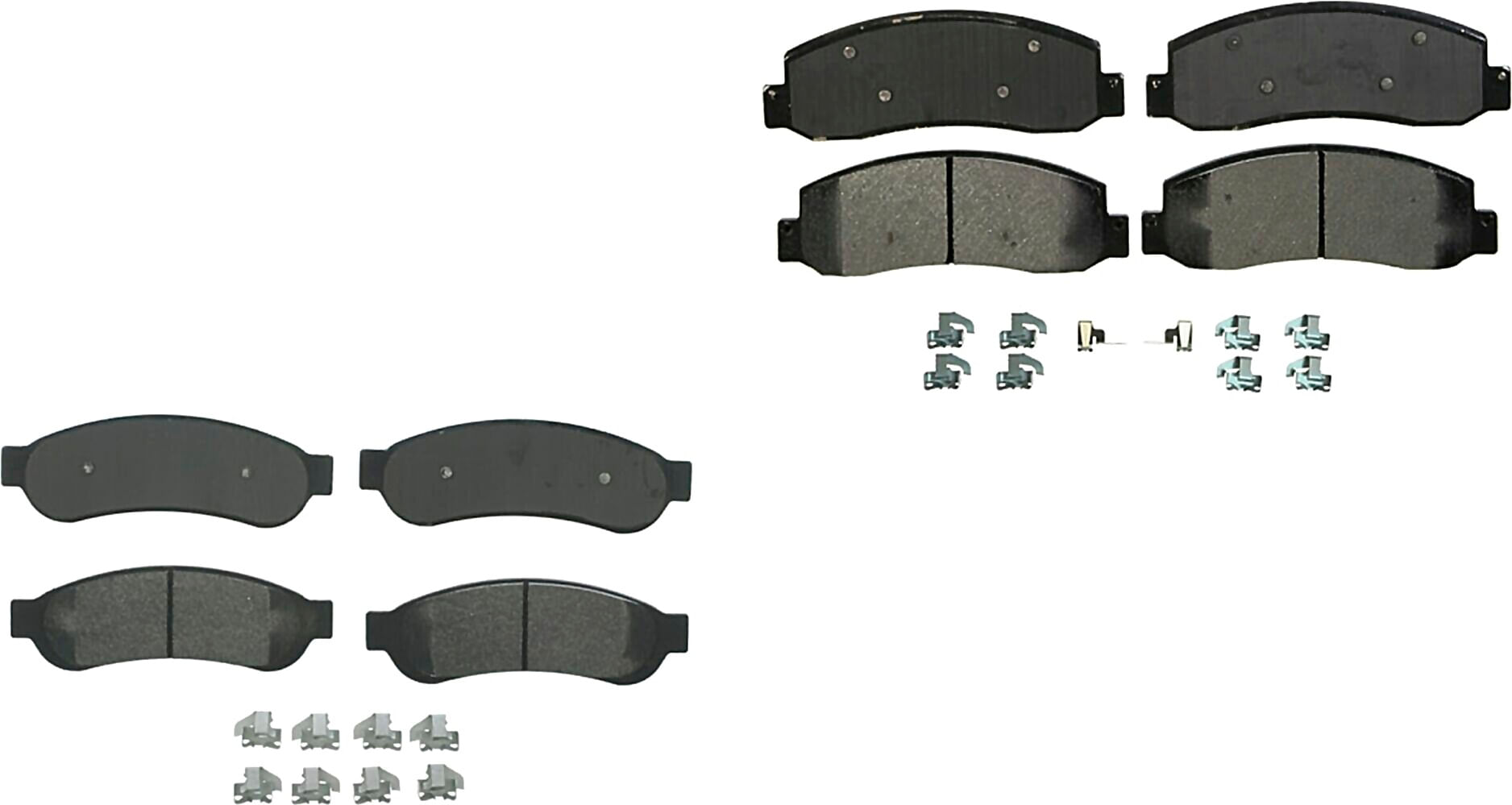 Kit De Balatas Semimetalicas Delanteras Y Traseras