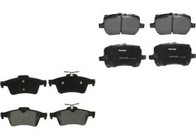 Kit De Balatas Semimetalicas Delanteras Y Traseras