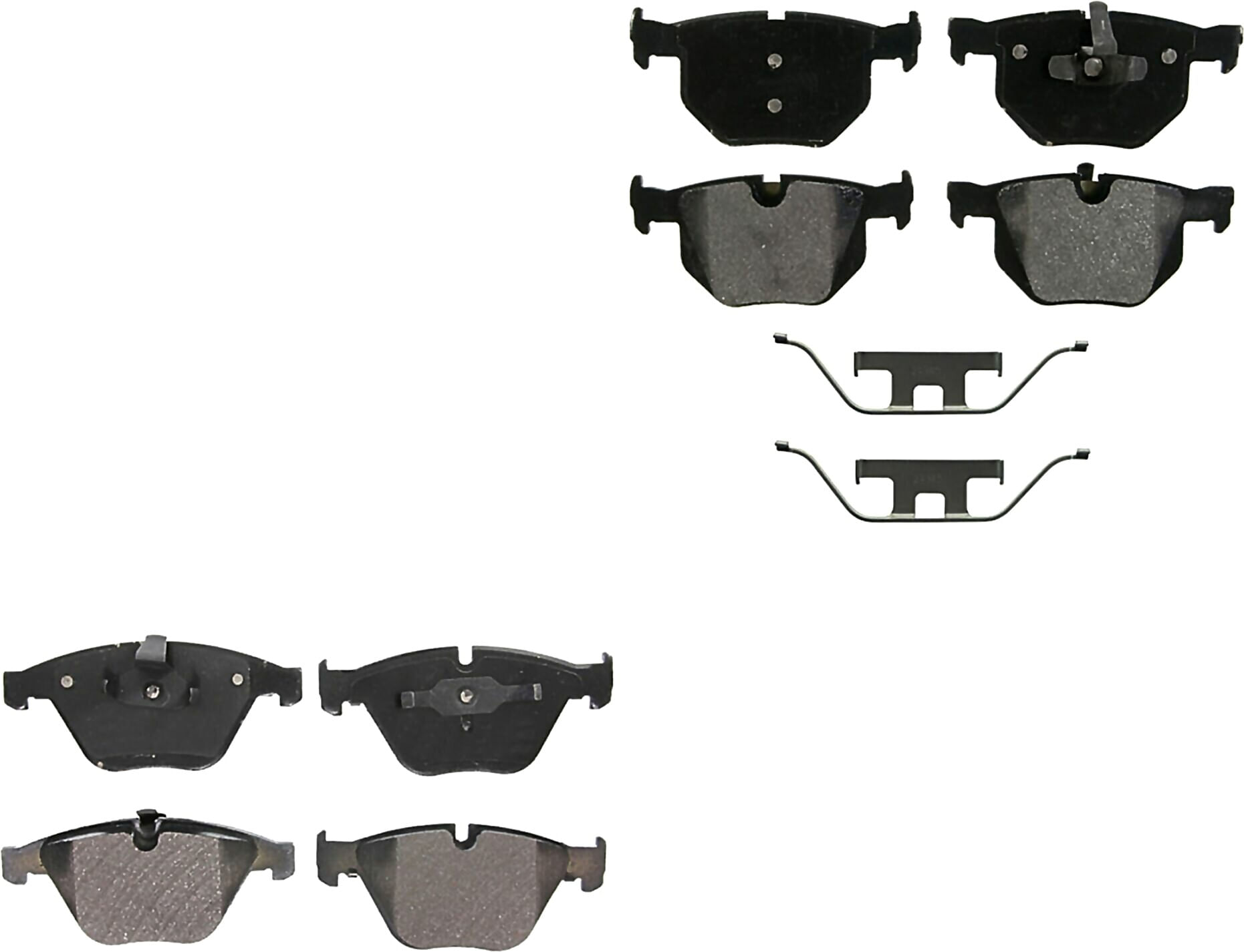 Kit De Balatas Semimetalicas Delanteras Y Traseras