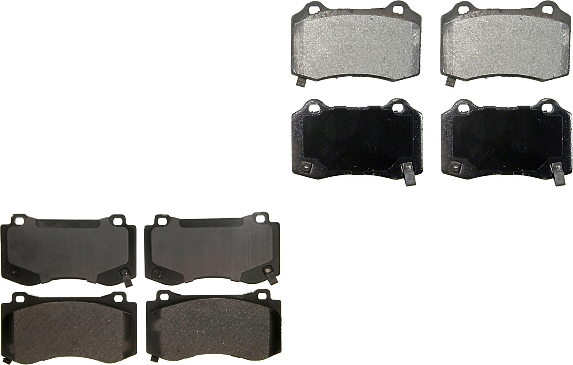 Kit De Balatas Semimetalicas Delanteras Y Traseras