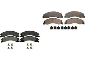 Kit De Balatas Semimetalicas Delanteras Y Traseras