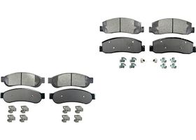 Kit De Balatas Semimetalicas Delanteras Y Traseras