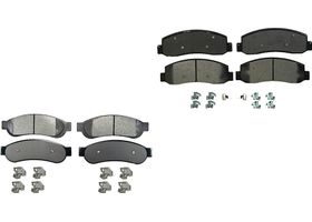 Kit De Balatas Semimetalicas Delanteras Y Traseras