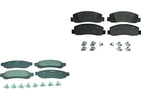 Kit De Balatas Semimetalicas Delanteras Y Traseras