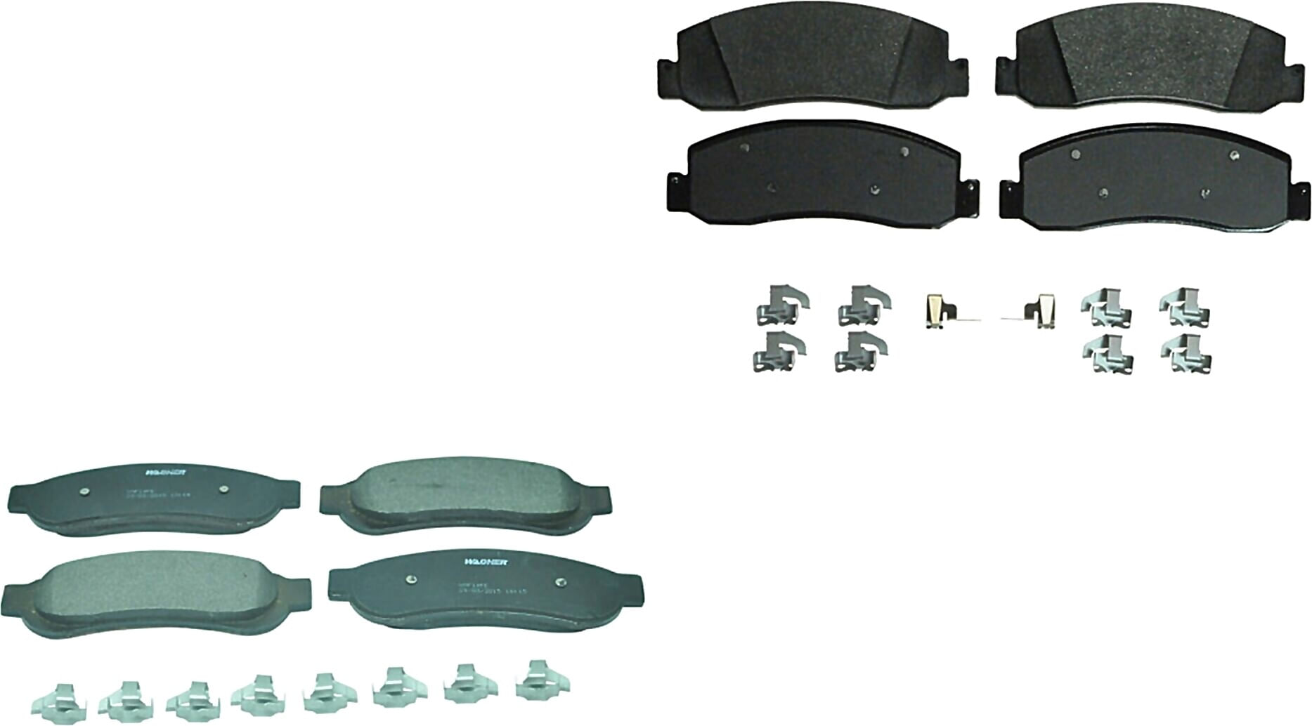 Kit De Balatas Semimetalicas Delanteras Y Traseras