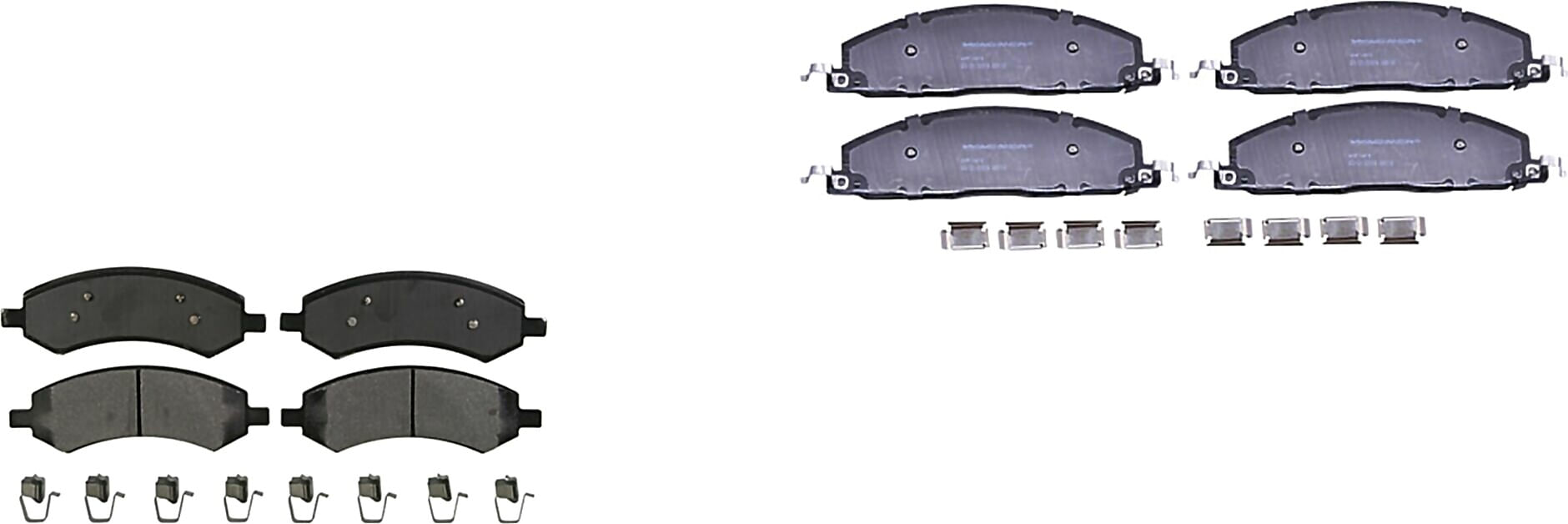 Kit De Balatas Semimetalicas Delanteras Y Traseras