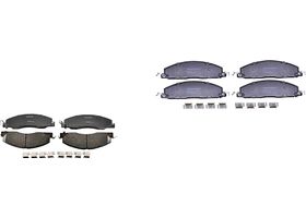 Kit De Balatas Semimetalicas Delanteras Y Traseras