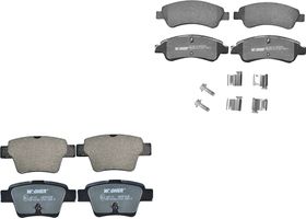 Kit De Balatas Semimetalicas Delanteras Y Traseras