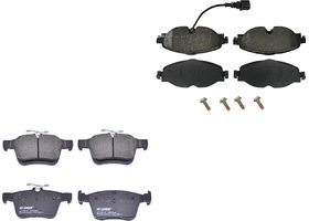 Kit De Balatas Semimetalicas Delanteras Y Traseras