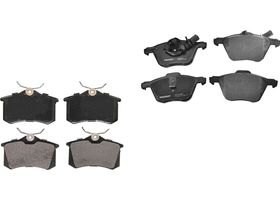 Kit De Balatas Semimetalicas Delanteras Y Traseras