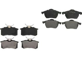 Kit De Balatas Semimetalicas Delanteras Y Traseras