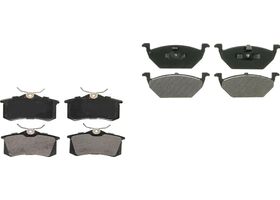 Kit De Balatas Semimetalicas Delanteras Y Traseras