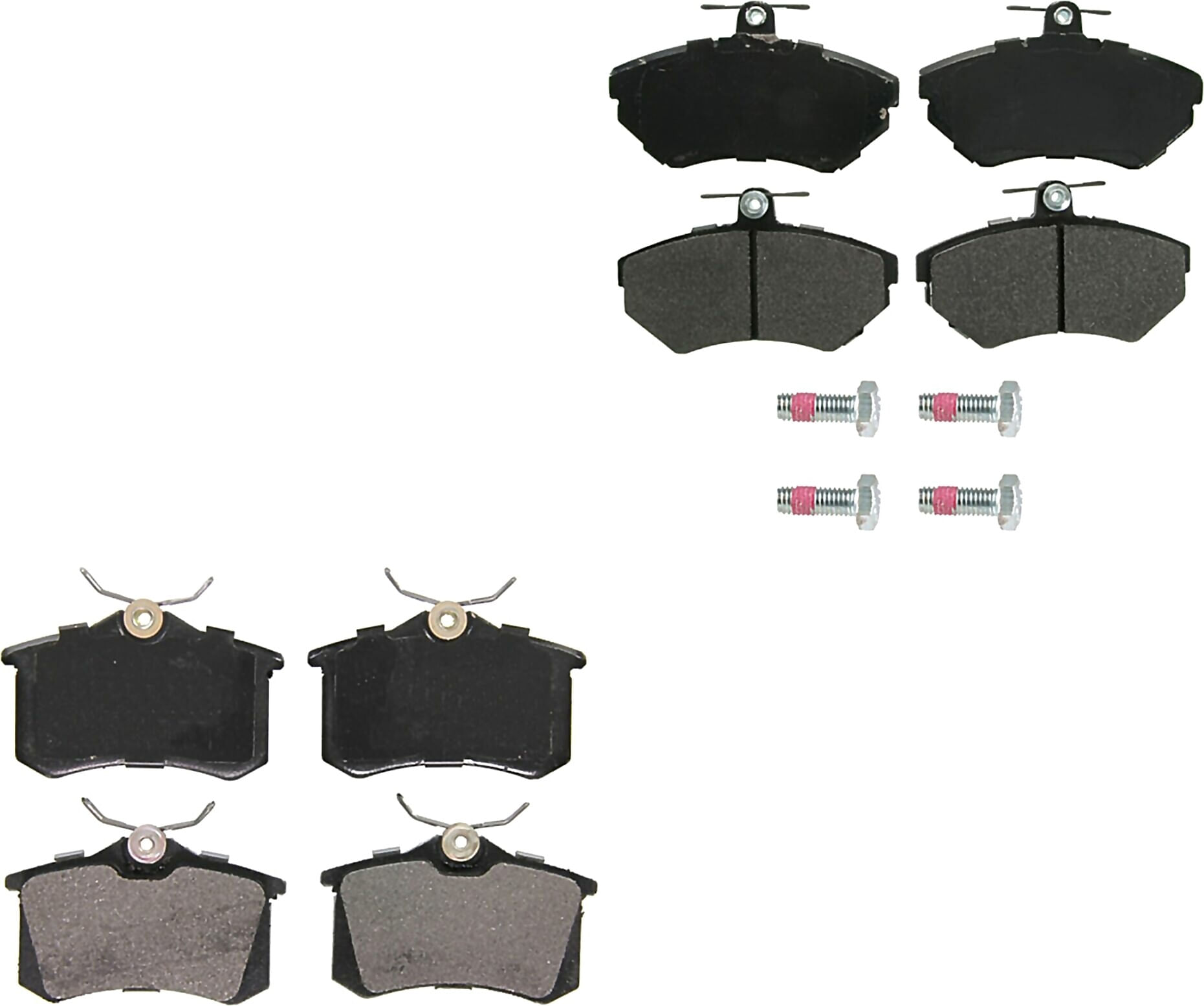 Kit De Balatas Semimetalicas Delanteras Y Traseras