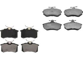 Kit De Balatas Semimetalicas Delanteras Y Traseras