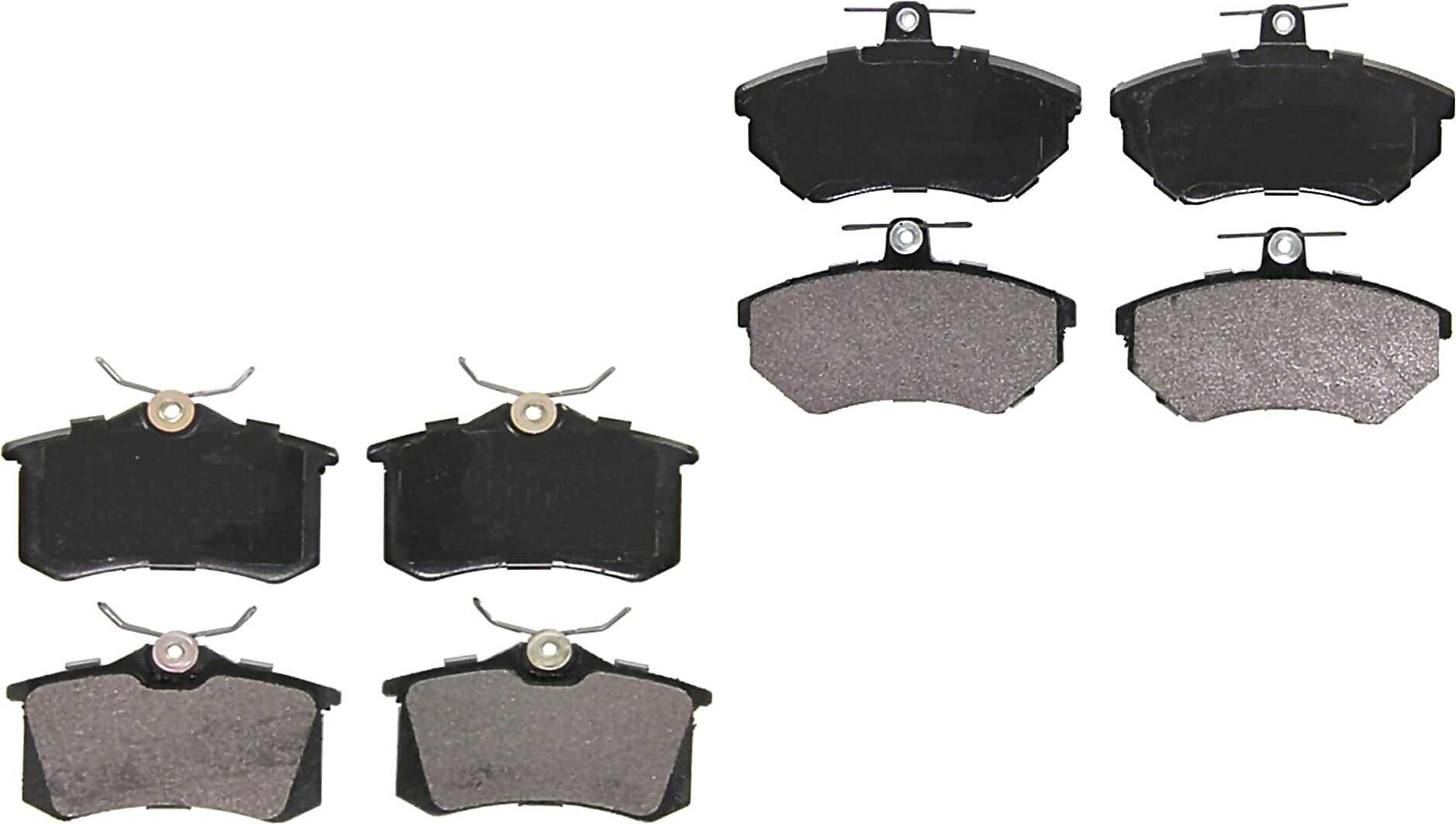 Kit De Balatas Semimetalicas Delanteras Y Traseras