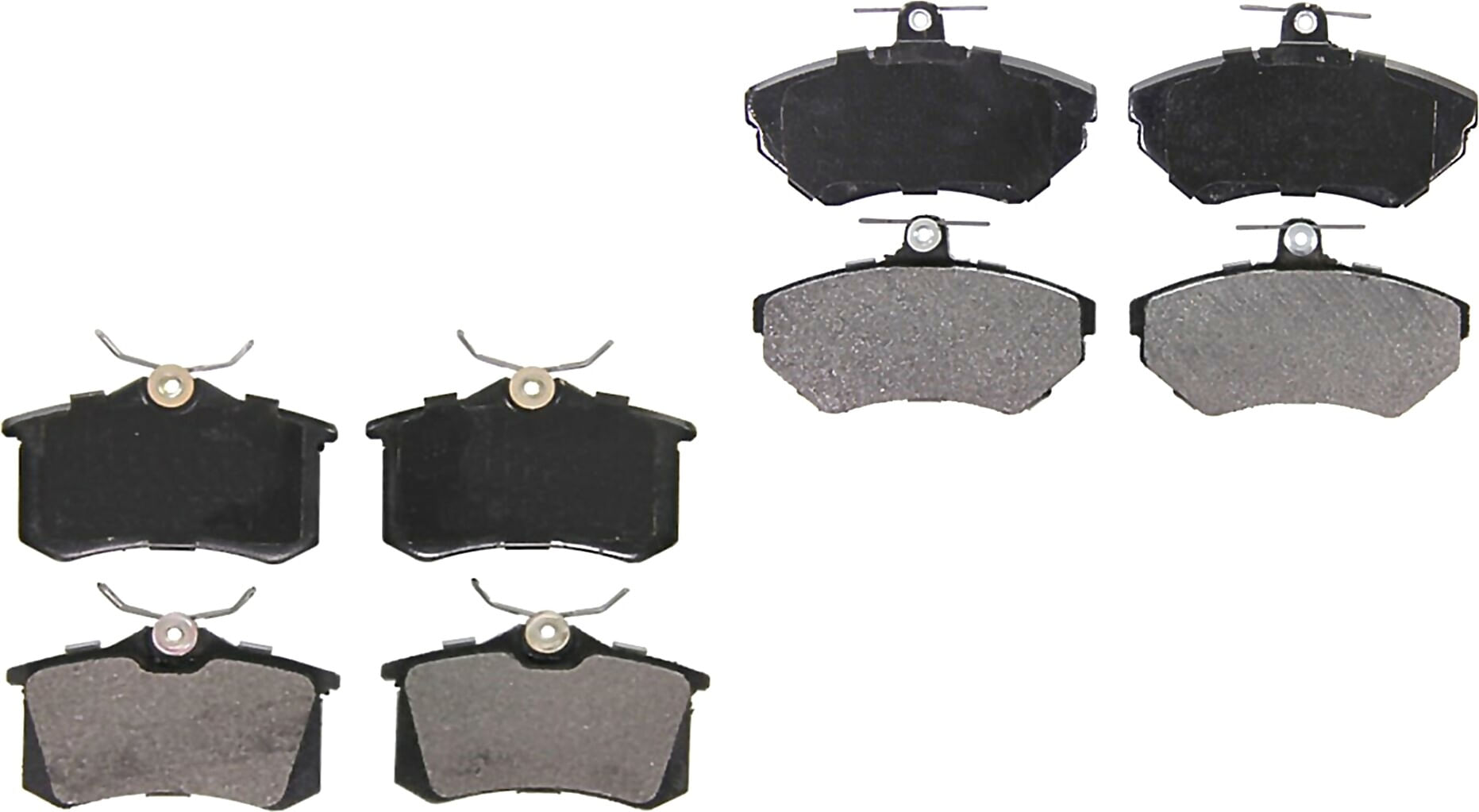 Kit De Balatas Semimetalicas Delanteras Y Traseras
