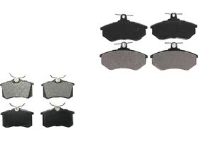 Kit De Balatas Semimetalicas Delanteras Y Traseras