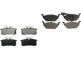 Kit De Balatas Semimetalicas Delanteras Y Traseras