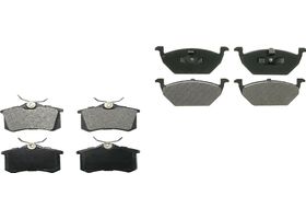 Kit De Balatas Semimetalicas Delanteras Y Traseras