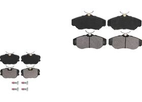 Kit De Balatas Semimetalicas Delanteras Y Traseras