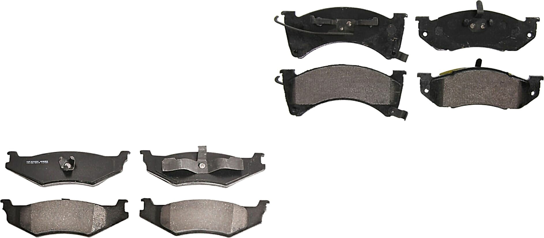 Kit De Balatas Semimetalicas Delanteras Y Traseras