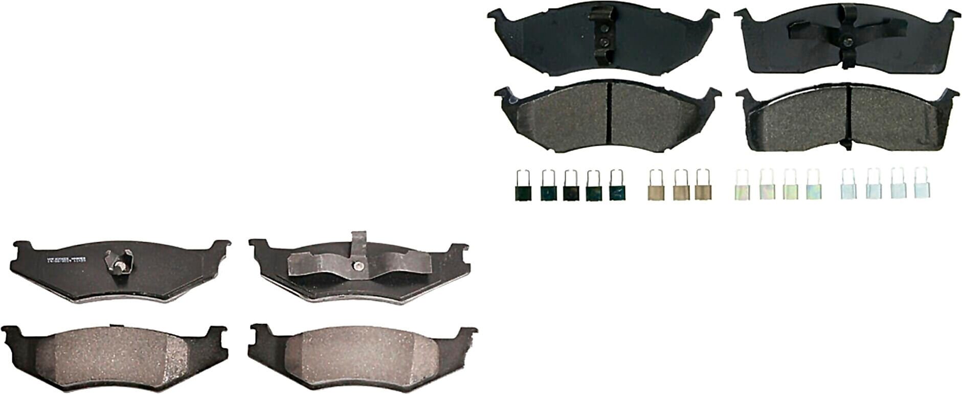 Kit De Balatas Semimetalicas Delanteras Y Traseras