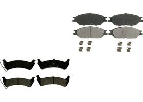 Kit De Balatas Semimetalicas Delanteras Y Traseras