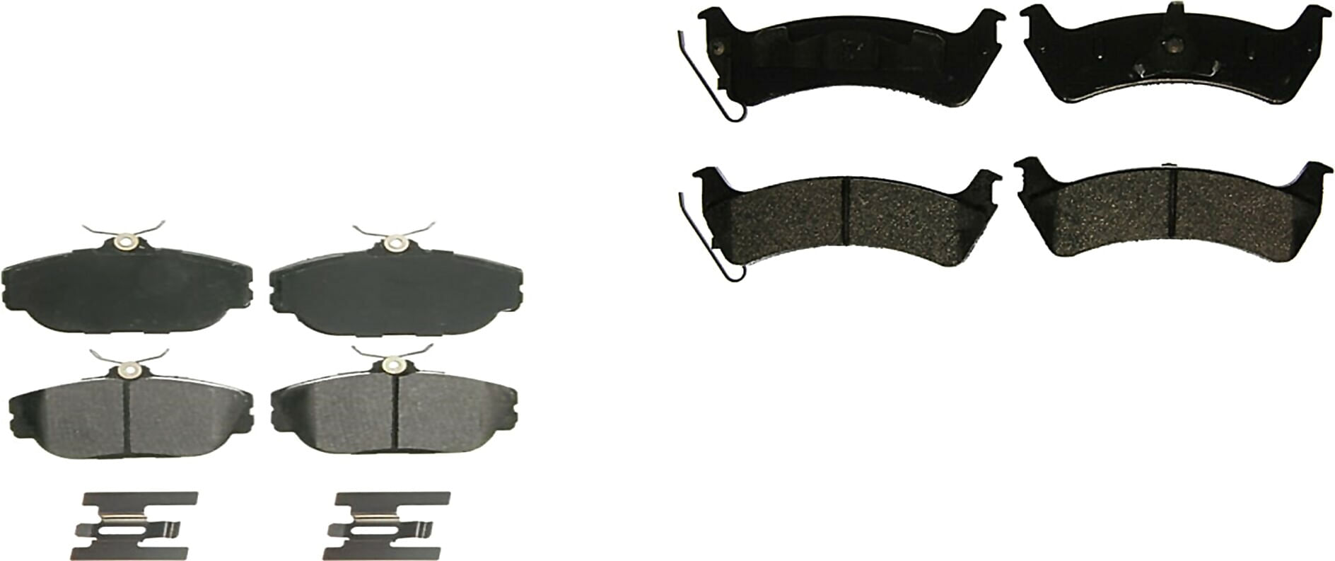 Kit De Balatas Semimetalicas Delanteras Y Traseras