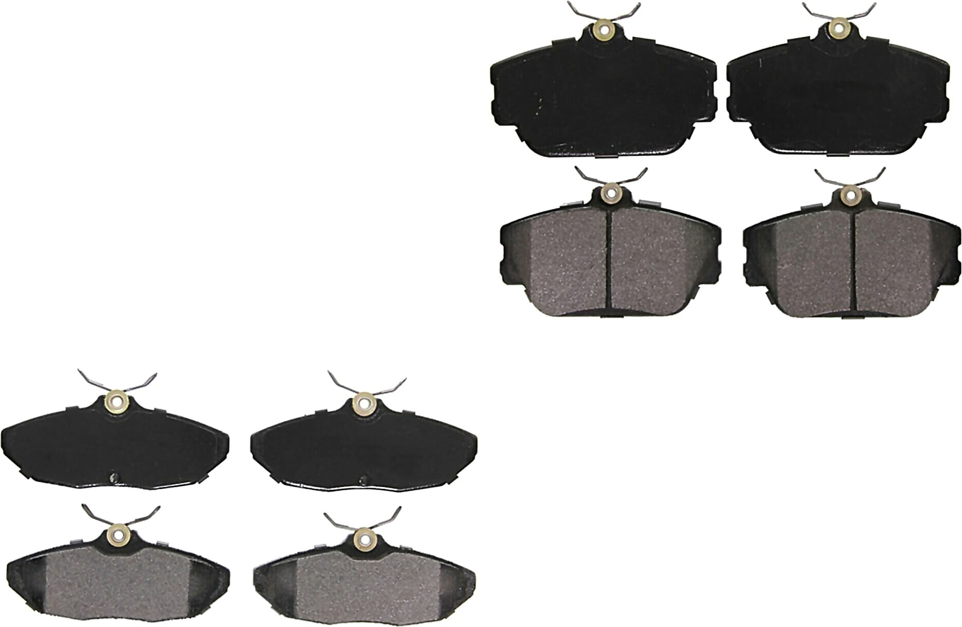 Kit De Balatas Semimetalicas Delanteras Y Traseras