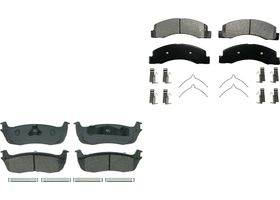 Kit De Balatas Semimetalicas Delanteras Y Traseras